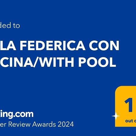 Villa Federica Con Piscina/With Pool Santa Maria Del Focallo Dış mekan fotoğraf