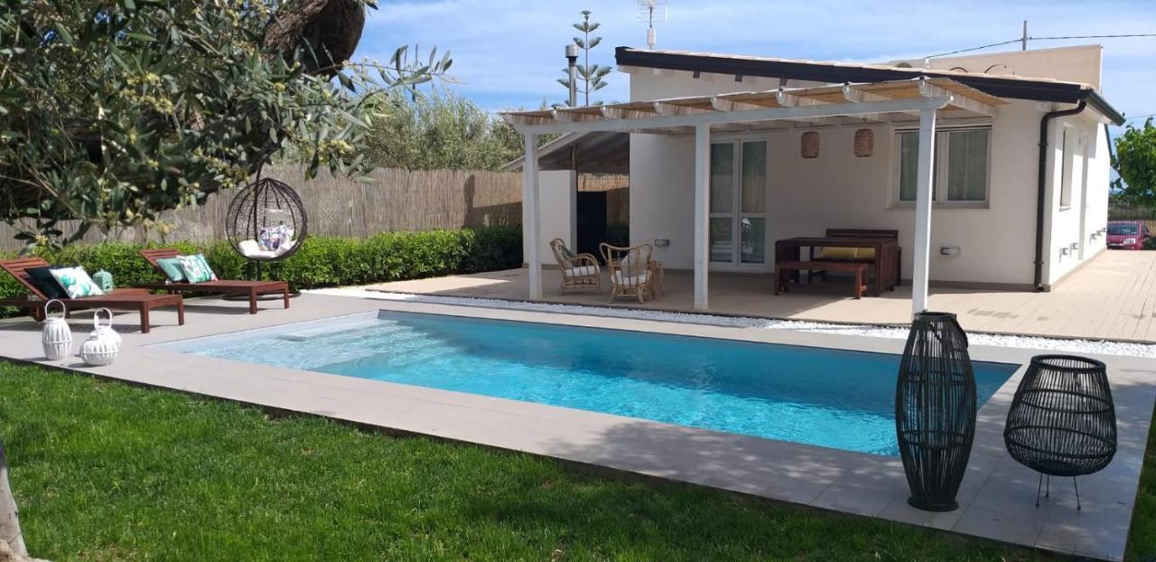 Villa Federica Con Piscina/With Pool Santa Maria Del Focallo Dış mekan fotoğraf