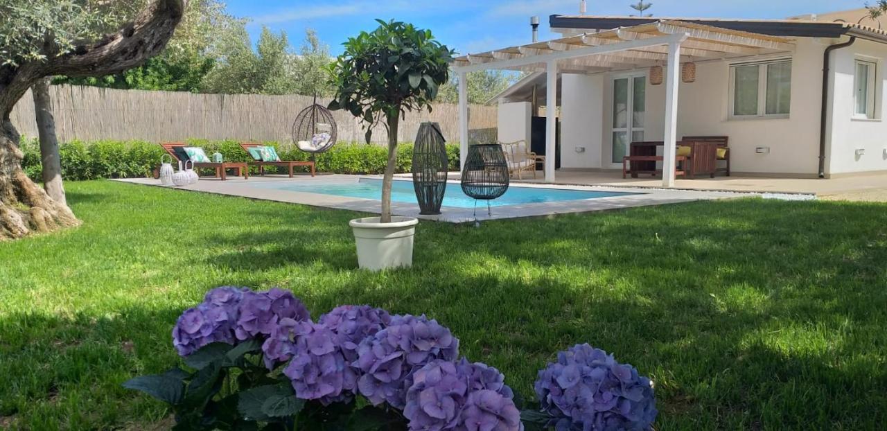Villa Federica Con Piscina/With Pool Santa Maria Del Focallo Dış mekan fotoğraf