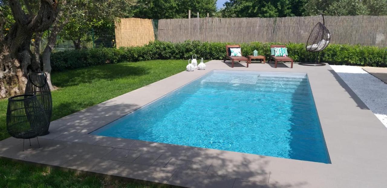 Villa Federica Con Piscina/With Pool Santa Maria Del Focallo Dış mekan fotoğraf